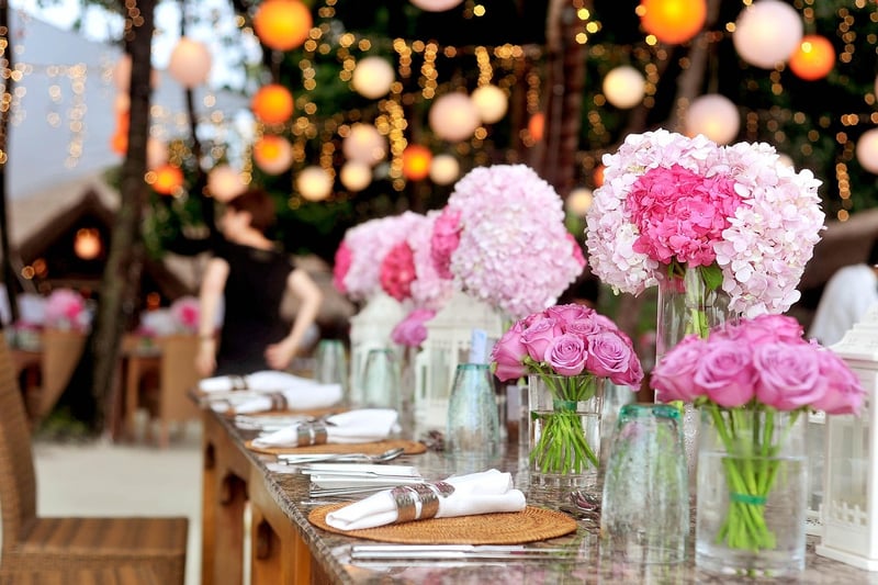 Stardust Centerpieces